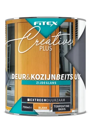 Fitex Creative Plus Deur & Kozijn Beits UV Zijdeglans Transparant Rechtstreeks Van De Fabrikant